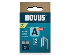 Скоби за такер Novus 042-0780 11.3x0.75x12 мм, 800 бр., Type A53 Superhard thumbnail image