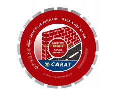 Диамантен диск за мокро рязане на асфалт с диаметър 350 х 25.4 мм Carat Brick/Asphalt Brilliant CNAB, CNAB350400AA thumbnail image