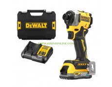 Безчетков ударен акумулаторен гайковерт 1/4" DeWALT DCF850E1T 18 V, 1.7 Ah, Li-Ion, 205 Nm, в куфар thumbnail image