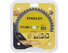 Циркулярен диск за рязане на дърво с диаметър 170 х 16 мм Stanley STA13125-XJ 40 зъба thumbnail image