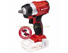 Акумулаторен безчетков ударен гайковерт Einhell Power X-Change TE-CW 18Li BL 18 V, Li-Ion, 215 Nm (без батерия и зарядно) thumbnail image