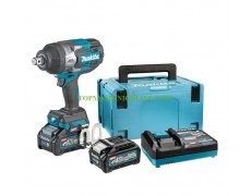 Акумулаторен безчетков ударен гайковерт 1/2" квадрат Makita TW007GM201 с 2 батерии 40 V XGT, 2.5 Ah, 760 Nm зарядно устройство в куфар thumbnail image