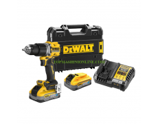 Акумулаторен ударен винтоверт с безчетков двигател Dewalt DCD805H2T 18 V, 5 Ah, Li-Ion, 90 Nm, LED с 2 батерии и зарядно thumbnail image