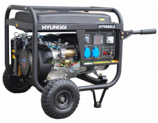 Мотогенератор Hyundai HY10000 LEK 7.5 kW, ел. стартер, 220/12 V, 17.0 HP thumbnail image