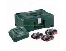 Комплект акумулаторни батерия и зарядно Metabo ASC 30-36 + 3x18 V, 4.0 Ah LiHD + Metaloc II thumbnail image