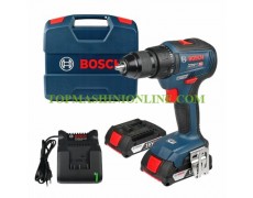 Двускоростен акумулаторен винтоверт с безчетков мотор Bosch GSR 18V-50 Professional с 2 батерии 18.0 V, 2.0 Ah, Li-ion, 50 Nm, в куфар, 0 601 9H5 000 thumbnail image