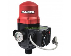 Електронен пресостат Raider RD-EPC03 1”, 230 V, 2.2 kW, регулируем, с манометър thumbnail image