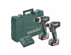 Комплект акумулаторен винтоверт Metabo PowerMaxx BS 12 и акумулаторен гайковерт Metabo PowerMaxx SSD 12 - COMBO SET BS + SSD 12 V, 2x2.0 Ah, Li-Ion, 40/115 Nm, 685166000 thumbnail image