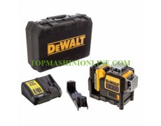 Линеен лазерен нивелир с 3 червени лъча DeWALT DCE089D1R 30 м, 0.3 мм/м thumbnail image