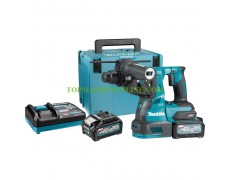 Безчетков акумулаторен перфоратор SDS-plus Makita HR003GM201 40 V XGT, 4 Ah Li-ion 2.8 J в куфар, с 2 батерия и зарядно устройство thumbnail image