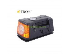 Автомобилен мини компресор за гуми с манометър 12V, 250 Psi, 17 bar, Troy T 18250 thumbnail image