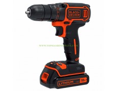 Акумулаторен винтоверт Black and Decker BDCDC18B 18 V, 1.5 Ah, Li-ion, 30 Nm с 2 батерии thumbnail image