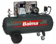 Трифазен бутален компресор Balma NS 39/270 4.0 kW, 270 л, 11 bar, 400 V, 653 л/мин thumbnail image