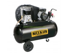 Бутален компресор NUAIR B2800/100 CM2 1.5 kW, 2 HP, 230 V, 100 л, 255 л/мин thumbnail image