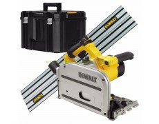 Потапящ циркуляр DeWalt DWS520KTR 1300 W, диск 165 мм с водеща шина 1.5 м и куфар thumbnail image