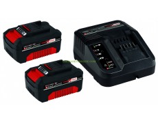 Стартов компплект Einhell Power X-Change - Зарядно устройство + 2 броя Батерия 3.0 Ah, 18 V, Li-ion, 60 мин, 4512098 thumbnail image