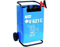 Зарядно-стартерно устройство за акумулатор GÜDE V 621 C 12 V / 24 V, 50 A, 20 - 800 Ah /GUDE 85075/ thumbnail image