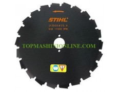 Метален диск за бензинова коса-тример за трева и храсти STIHL 41107134204 FS480 Ø 225 х 20 мм с 24 зъб thumbnail image