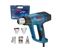 Пистолет за топъл въздух Bosch GHG 23-66 Professional 2300 W, 50–650°C, 150-500 л/мин в куфар, с 5 дюзи thumbnail image