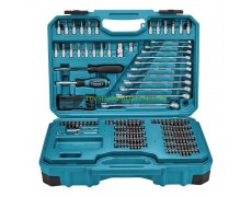 Комплект гедоре в куфар Makita E-10883 221 части, 1/4”, 1/2”, вложки, гаечни ключове и накрайници thumbnail image