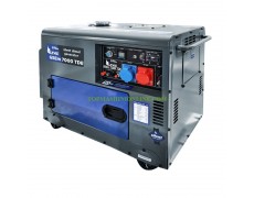 Трифазен дизелов генератор за ток с електростартер REM Power GSEm 7000 TDE 6.5 kW, 14 НР, 498 см³, 32 A, 230-400 V thumbnail image