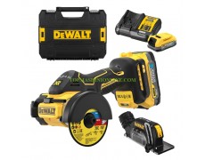 Безчетков ръчен акумулаторен циркуляр DeWALT DCS438E2T 18 V, 2 Ah Li-Ion, Ø 76 мм, в куфар с 2 батерии и зарядно устройство thumbnail image