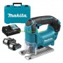 Акумулаторен прободен трион - зеге Makita JV101DWAE 10.8 V, 2 х 2.0 Ah, 18 мм, 65 мм в куфар