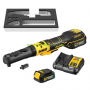 Акумулаторна тресчотка Dewalt DCF510E2G 18 V, 1.7 Ah, Li-ion, 3/8" и 1/2", 102 Nm, 2 батерии и зарядно