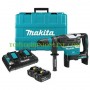 Акумулаторен перфоратор SDS-Max Makita DHR400T2UN 18+18 V, 5 Ah Li-ion, 8 J с 2 батерии, зарядно устройство в куфар.